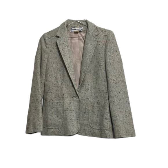 Vintage Bobbie Brooks Gray Union Made Blazer Size 9 - Picture 2 of 6